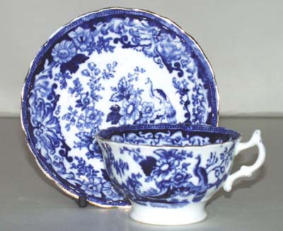 Teacup and Saucer c1860